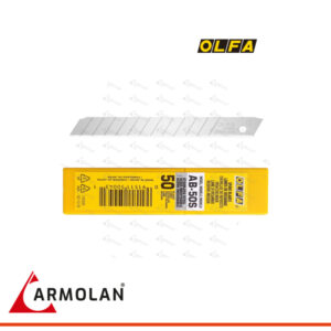 Abbrechklingen Olfa AB-50S Edelstahl – 50er Pack
