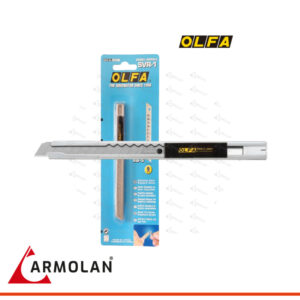 Cuttermesser Olfa SVR-1 Edelstahl – Silber