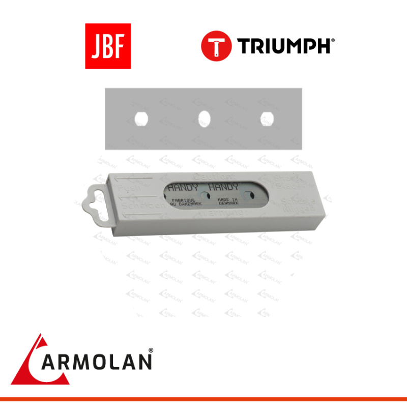 Schaberklingen Triumph 3" Carbon 0,20 mm – 10er Pack